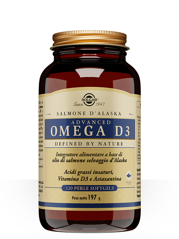 Solgar Advanced Omega D3 120 perle softgel
