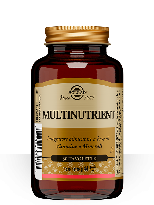 Solgar Multinutrient Vitamine alto dosaggio 30 tavolette
