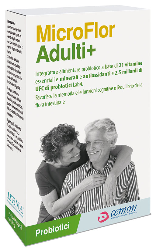 Cemon Microflor Adulti 50+ 30 Capsule