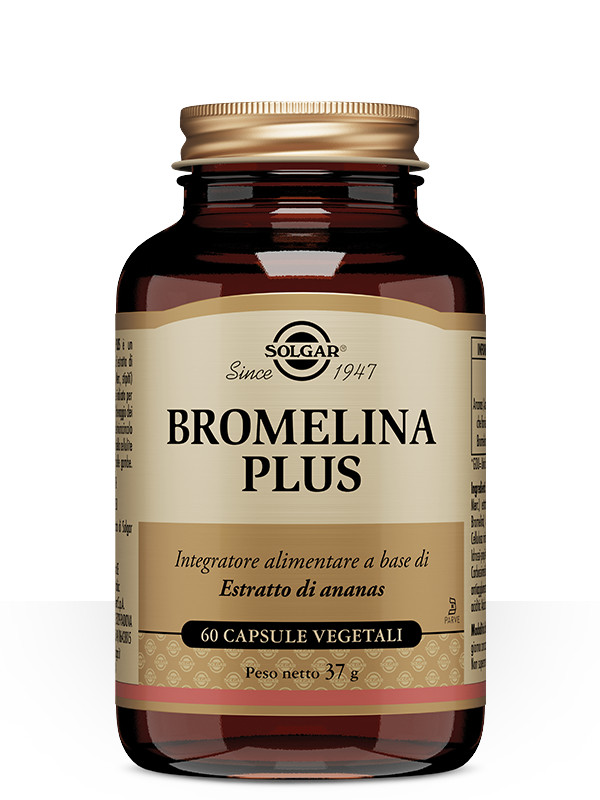 Solgar Bromelina Pus 60 Capsule Vegetali