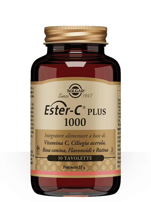 Solgar Ester -C 1000 -Vitamina C 30 Tavolette