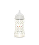 Suavinex Bonhomia Biberon 3 mesi Silicone 270ml Pro Civetta Bianco