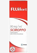 Fluifort sciroppo 90mg/ml dai 2Anni d'età Flacone 200ml